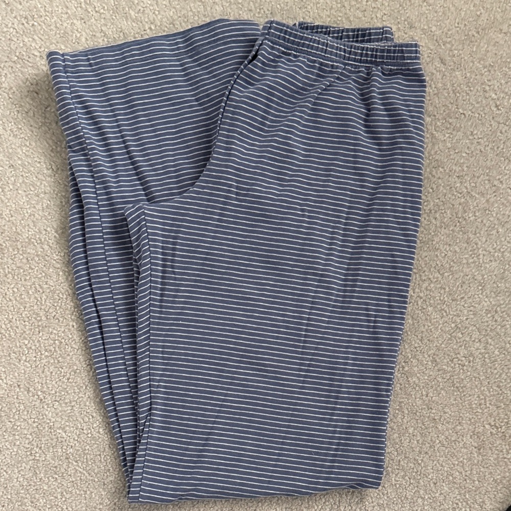 Brandy Melville -  Striped Blue/White Pants